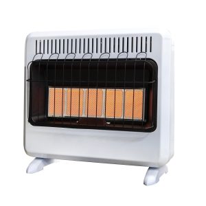 30.000 BTU Vent Free Radiant Dual Fuel Heater