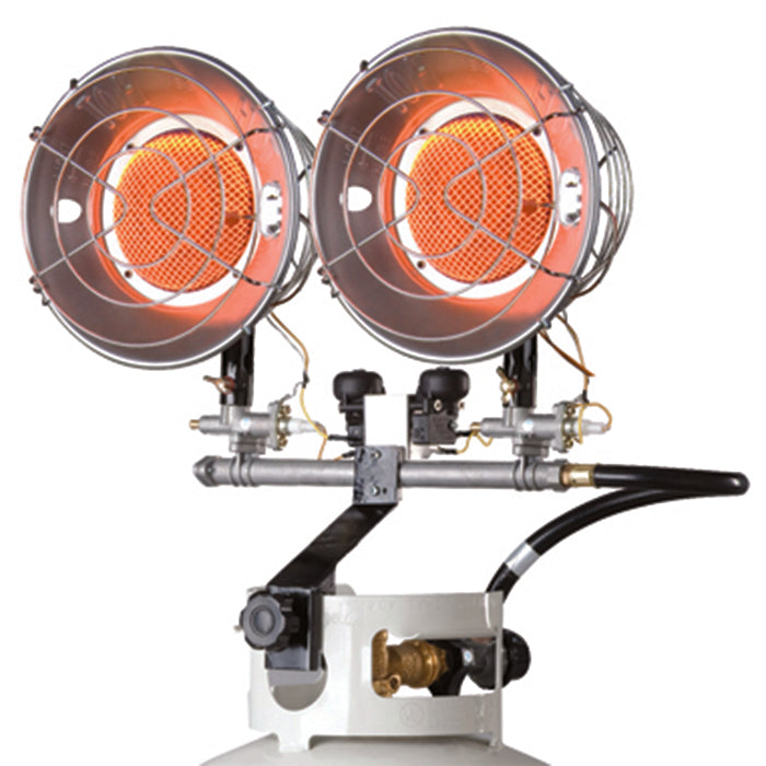 30.000 BTU Double Tank Top Heater with Spark Ignition