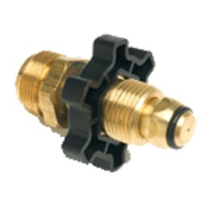 Propane Bulk Cylinder Adapter with Handwheel